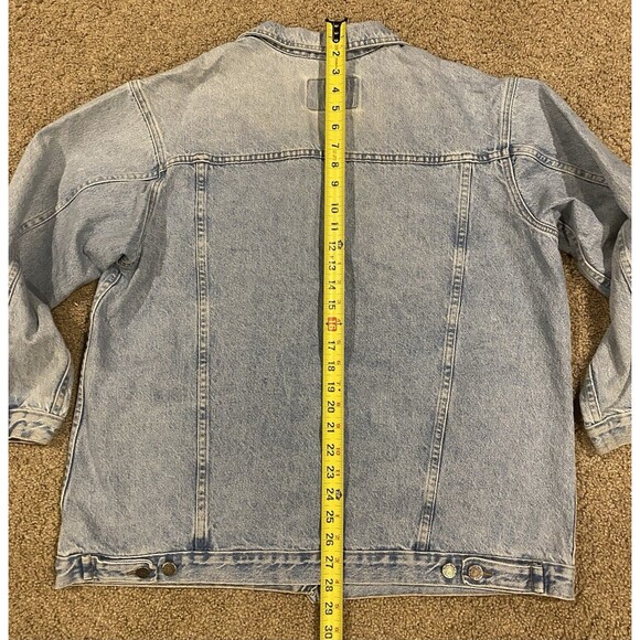 Vintage Delta Burke Delta Blues Denim Jacket L Made In USA Workwear Jacket - Picture 10 of 10